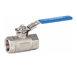 Genebre 2 pcs standard bore ball valve 2"