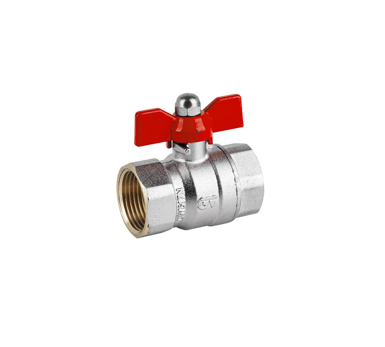 Genebre Ball valve (red butterfly handle) 1/2"
