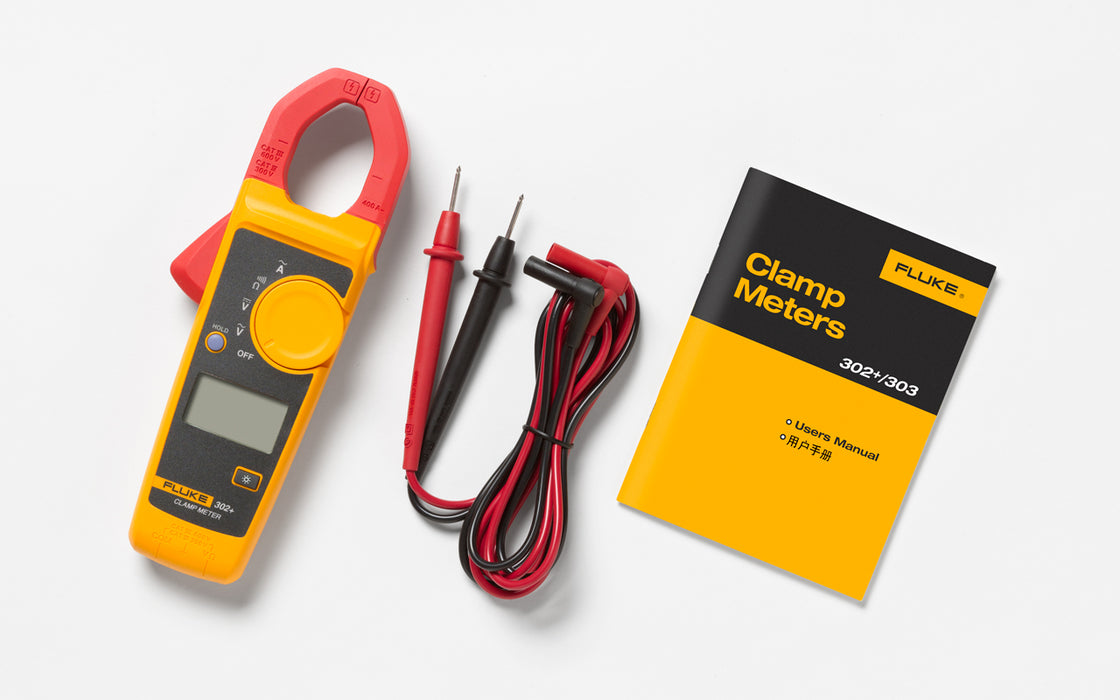 Fluke 302+ CAT III Digital Clamp Meter