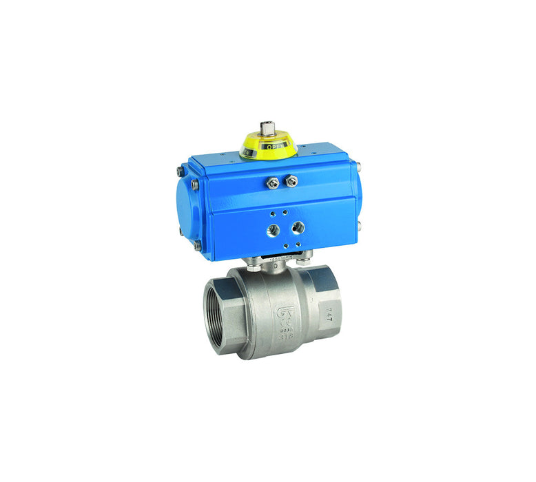 Genebre 2 pieces ball valve 2015 1" with GNP-14 Actuator (5015 06 122)