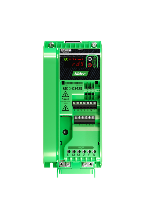 Control Techniques COMMANDER S100-03423-0A0000, S100-400V 3PH 8.8A 4KW C3