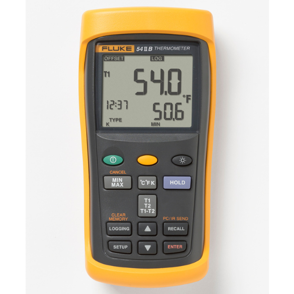 54 II B Data Logging Thermometer with Dual Input