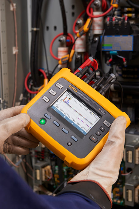 Fluke 1736 Three Phase Power Energy Monitor & Logger, Bluetooth, USB, Wi-Fi, 4 Input Channel(s)