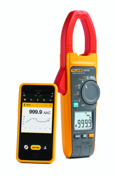 Fluke 376FC True-RMS Clamp Meter with iFlex