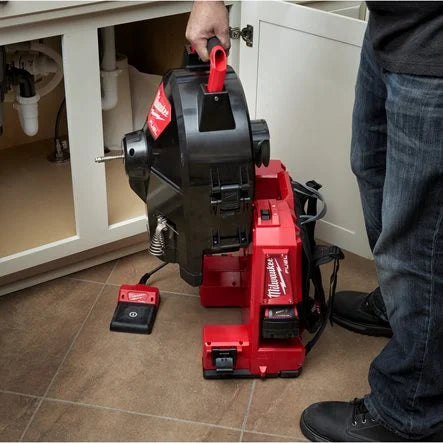 Milwaukee M18 FUEL™ free standing drain cleaner 13 mm