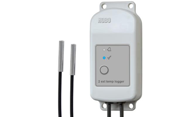 HOBO MX2303 Two External Temperature Sensors Data Logger — Hydromatics ...