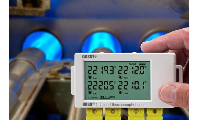 HOBO 4-Channel Thermocouple Data Logger