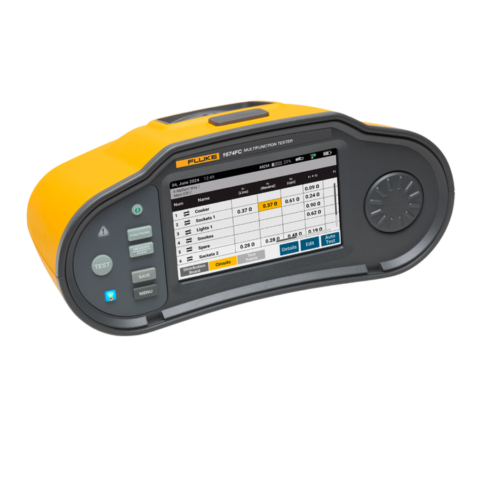 Fluke 1674FC UK Insulation Tester