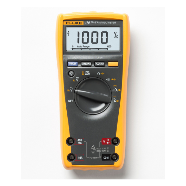 Fluke 179 TRMS Digital Multimeter with temperature readings