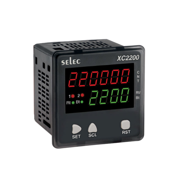 Selec DUAL DISPLAY, LED COUNTER + RATE INDICATOR (XC2200)