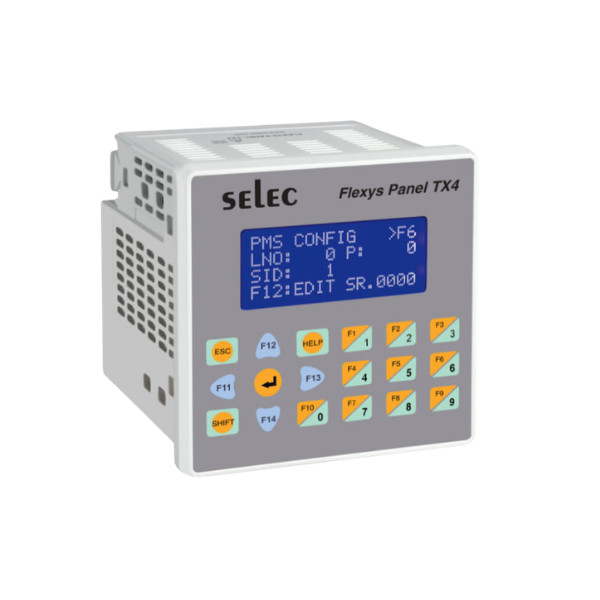 Selec LCD TEXT DISPLAY PLC (FL-TX4-LG-1-1-1)