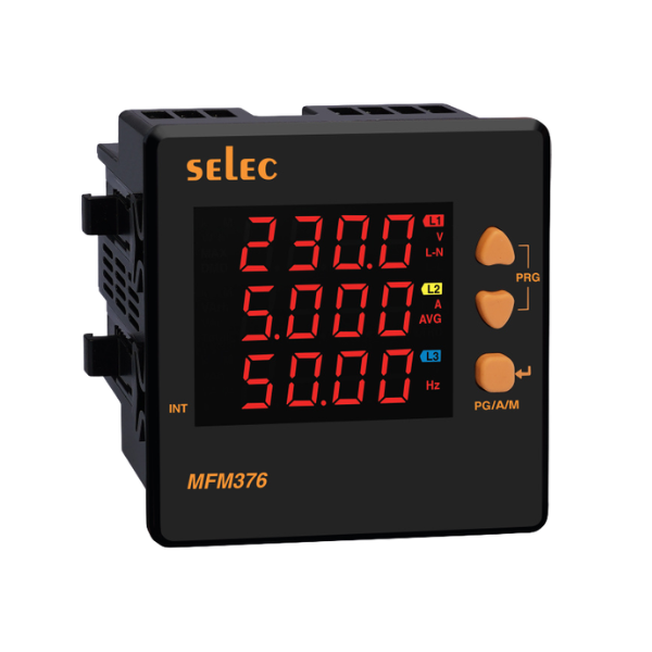 Selec LED Multifunction Meter (MFM-376-C)