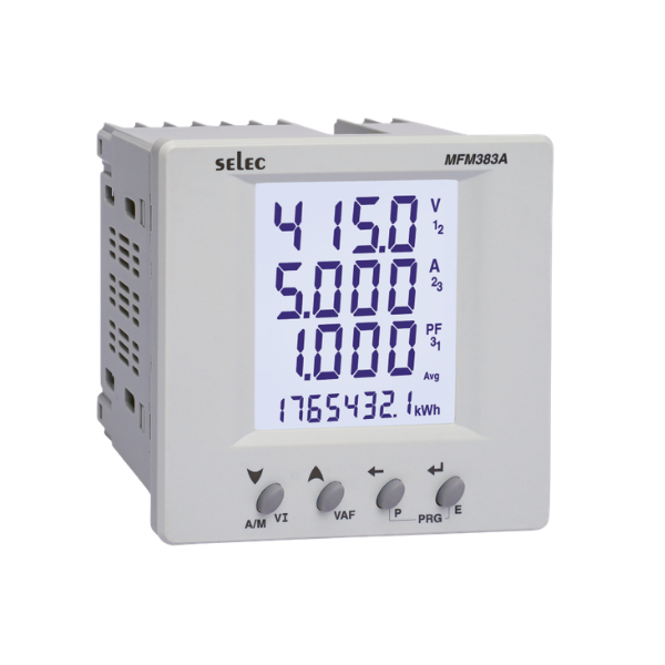 Selec Economical LCD Multifunction meter (MFM-383-A-C-CE)