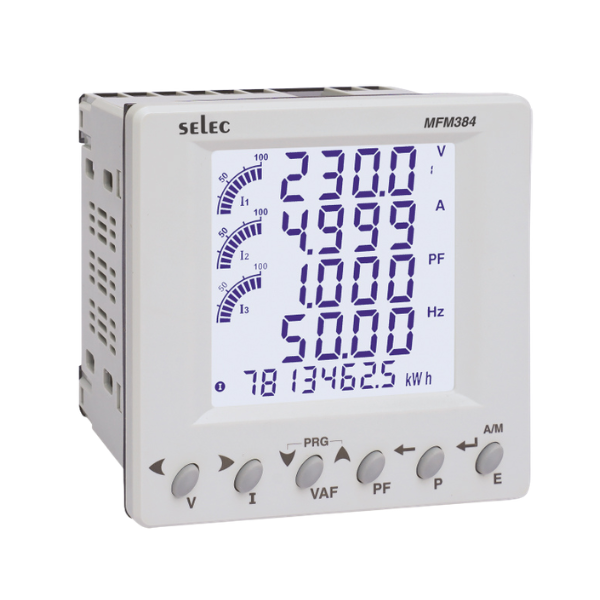 Selec Multifunction Meter (MFM-384 ( PANEL MOUNT))