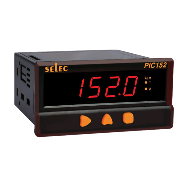 Selec Process Indicator, 2 Alarms and Retransmission (PIC152A-VI)