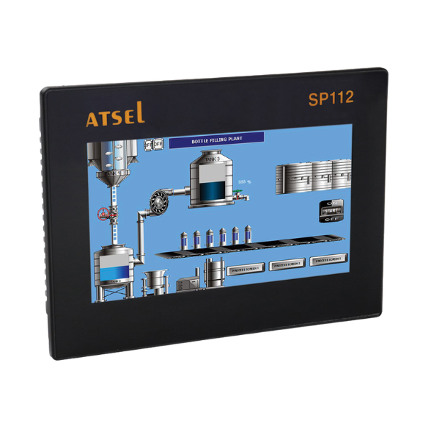 Selec 10” Touch Screen HMI with Serial and Ethernet Port (SP112-GT100-ET-CE)