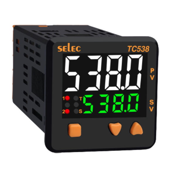 Selec Dual Bright Display, high power Relay/SSR Output (TC538CX)