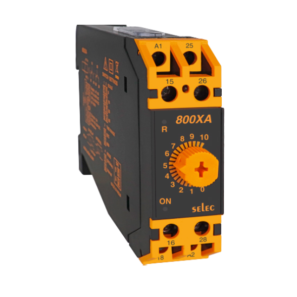 Selec On delay / Interval, 8 Time Ranges, Universal supply (800XA)