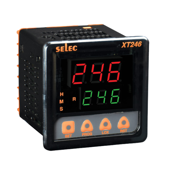 Selec DUAL DISPLAY, 9 TIME RANGES, 72X72MM (XT246)