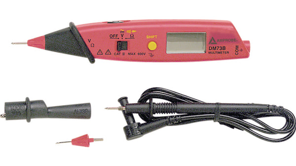 Amprobe DM73C Pen Probe Digital Multimeter with Built-in Test Probe