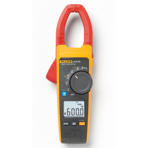 Fluke 374 FC True-RMS AC/DC Clamp Meter