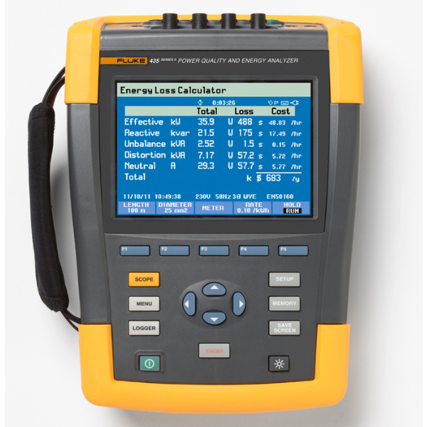 Fluke 435-II Power Quality and Energy Analyzer