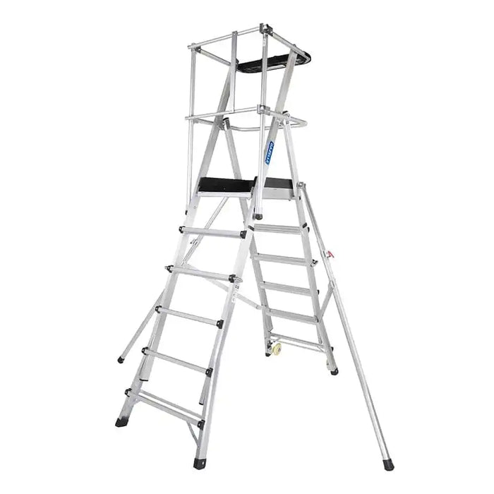 Gazelle G1015 5-8.2ft Guardian Telescopic Platform Ladder (1.8-2.5m)