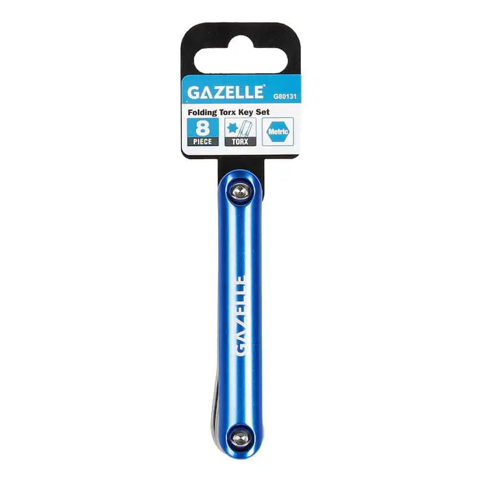 Gazelle G80131 Folding Torx Key Set, 8-Pieces