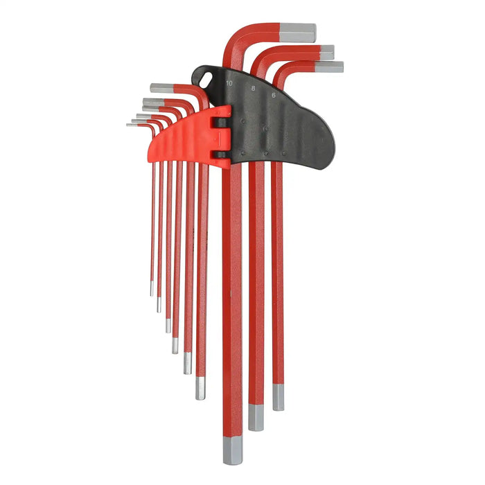 Gazelle G80133 Long Arm Metric Hex Key Set, 9-Pieces