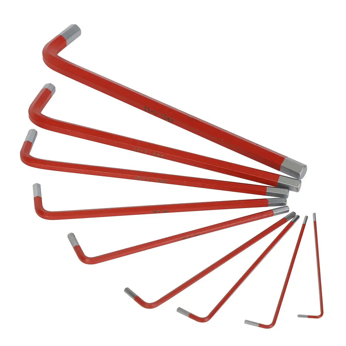 Gazelle G80133 Long Arm Metric Hex Key Set, 9-Pieces