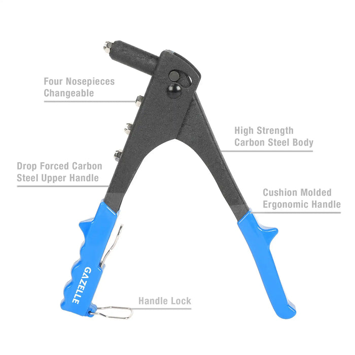 Gazelle G80138 10 In. Hand Riveter (250mm)