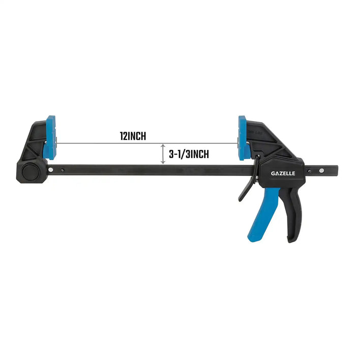 Gazelle G80211N 12 In. Heavy Duty Ratcheting Bar Clamp (300mm)