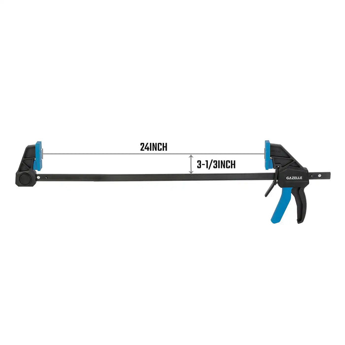 Gazelle G80213N 24 In. Heavy Duty Ratcheting Bar Clamp (600mm)