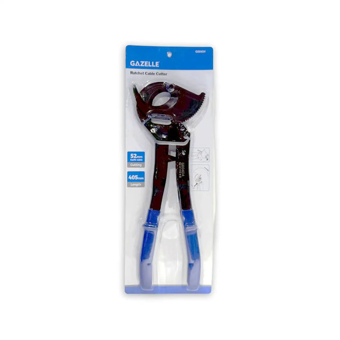 Gazelle G80404 Ratcheting Cable Cutter, 52mm Cu/Al Cable