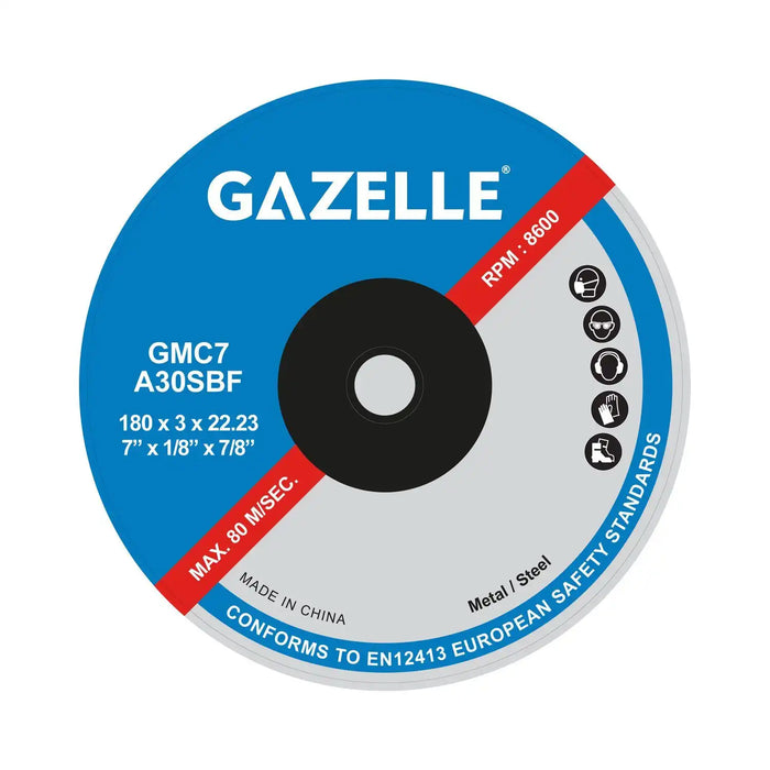 Gazelle GMC7 7 In. Metal Cutting Disc (180mm)