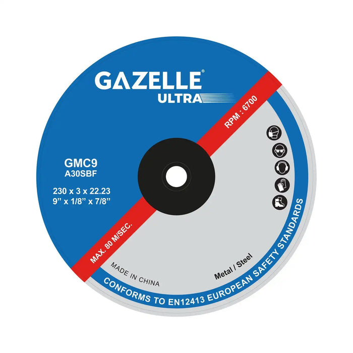 Gazelle GMC9 9 In. Metal Cutting Disc (230mm)