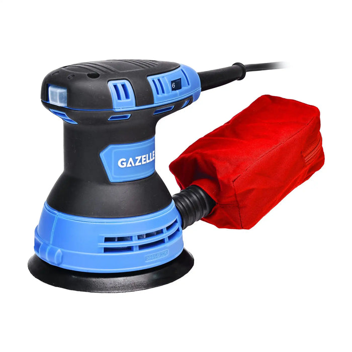 Gazelle GW7020 220V 5" Random Orbital Sander, 12000 OPM, 300W (125mm)