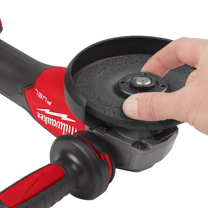 Milwaukee M18 FUEL™ 115 mm angle grinder with slide switch