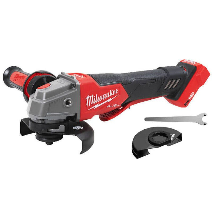 Milwaukee M18FSAGV115XPDB-0 M18 FUEL 115mm Variable Speed FIXTEC Braking Angle Grinder with Paddle Switch